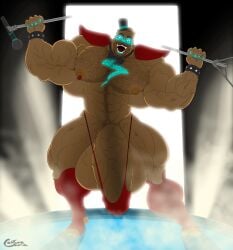 abs biceps bodybuilder daddy daddy_kink daz_candyman five_nights_at_freddy's five_nights_at_freddy's:_security_breach glamrock_freddy_(fnaf) hairy_male human_version hyper hyper_balls hyper_genitalia hyper_muscles hyper_penis hyper_testicles male male_focus male_only muscle muscles muscular muscular_arms muscular_ass muscular_back muscular_legs muscular_male muscular_thighs nipples pecs steel_wool_studios veins veiny_penis