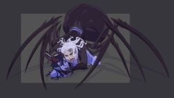 baldur's_gate_3 boypussy character:kar'niss cuntboy drider drow monsterfucker tiefling white_hair