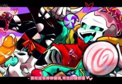 2d animated_skeleton blue_eyes bodily_fluids candy candy_sans cumming drool heki_(artist) holding_object humanoid lollipop lowres male_only orange_penis ribbon sans sans_au sans_oc sweets tongue tongue_out undertale undertale_(series) undertale_au undertale_fanfiction