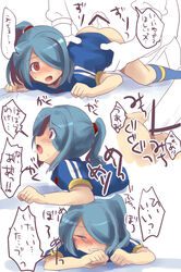 2boys anal blue_hair ichirouta_kazemaru inazuma_eleven male penis yaoi