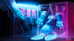 2022 4_toes absurd_res alcohol anal anal_sex beverage blue_body blue_fur blue_pawpads blue_penis bottle_insertion digital_drawing_(artwork) digital_media_(artwork) duo eeveelution feet freezer frozen fur genitals glaceon hi_res hindpaw ice lagomorph mammal nintendo pawpads paws penetration penis pokémon_(species) pokemon sexotheque sexotheque_(copyright) soda tab_(beverage) toes video_games wine