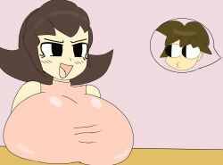 breast_expansion capcom mega_man mega_man_legends mega_man_volnutt tagme tron_bonne