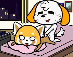 1boy 1girls 2022 accurate_art_style aggressive_retsuko aggretsuko ambiguous_penetration anthro anthro_only bare_arms bare_back bare_legs bare_shoulders bare_thighs barefoot bed bedroom bedside_table black_nose blush bottomless bottomless_anthro bottomless_female bottomless_male brown_fur chest_tuft closed_eyes clutching_pillow color colored completely_naked completely_nude completely_nude_female completely_nude_male doggy_style duo duo_focus electronics eyelashes female grabbing_pillow hi_res highres holding_ass indoors inside j_d_ lying lying_on_bed lying_on_stomach moaning mobile_phone night night_sky no_bra no_clothes no_humans no_panties nude nude_female nude_male on_bed open_curtains open_mouth orgasm original_character phone pillow pillow_grab pink_pillow pubic_tuft red_panda request retsuko sanrio self_upload sex sex_from_behind simple_shading smile smiling smooth_fur straight straight_sex sweat sweating tagme tail topless topless_anthro topless_female topless_male uncensored white_fur yellow_fur