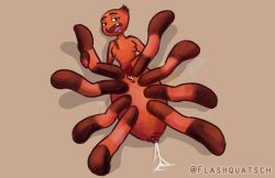 2022 8_legs arachnid arachnid_taur arthropod arthropod_taur arthropod_webbing bird's-eye_view dreamworks female finger_fuck fingering fingering_self flashquatsch full-length_portrait fur genitals high-angle_view looking_at_viewer lying masturbation ms._tarantula_(the_bad_guys) multi_leg multi_limb mygalomorph nude on_back open_mouth orange_body orange_fur portrait pussy solo spider spider_taur spinnerets tarantula tarantula_taur taur the_bad_guys vaginal_masturbation vaginal_penetration