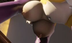 1boy 1girls 3d ass balls big_breasts big_penis blender digimon digimon_(species) doggy_style fluids furry high_resolution interspecies loop male/female multicolored_fur muscular_female nude penetration renamon sex straight tagme vaginal_penetration xpray