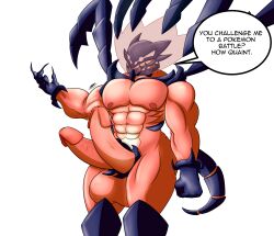 2022 2_penises abs absurd_res anthro balls bara biceps biped digital_drawing_(artwork) digital_media_(artwork) diphallia diphallism dragon english_text erection eternatus exoskeleton fan_character genitals hi_res humanoid_genitalia humanoid_penis legendary_pokémon male male_focus male_only male_solo multi_genitalia multi_penis muscular muscular_anthro muscular_male nintendo nipples nude open_mouth pecs penis pokémon_(species) pokemon shaded shieradevil signature solo solo_male text thick_thighs video_games white_background wings