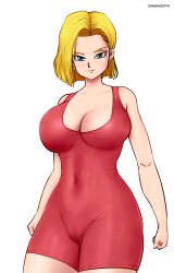 android_18 deviantart dragon_ball fanbox_reward gummslime gumroad patreon tagme