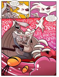 angel_dust_(hazbin_hotel) comic elfox691 hazbin_hotel tagme vaggie_(hazbin_hotel) vivienne_medrano