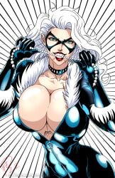 1girls 2022 armaron big_breasts black_cat_(marvel) black_gloves blue_eyes bodysuit breasts bursting_breasts busty choker curvy curvy_female curvy_figure felicia_hardy female gloves huge_breasts large_breasts light-skinned_female light_skin long_hair marvel marvel_comics mask masked_female massive_breasts necklace no_bra open_bodysuit open_clothes red_lipstick seductive_pose showing_breasts skin_tight spider-man_(series) thick_breasts tight_clothes tight_clothing unzipped unzipped_bodysuit voluptuous voluptuous_female white_hair zipper_down zipper_pull_tab