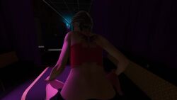 1boy 1boy1girl 1girls 3d animated brittany_hendrx brown_hair chair club female grand_theft_auto_v honey_select_2 male male_pov miniskirt mp4 naked no_sound nopixel pov reverse_cowgirl_position sex tagme tattoo vanilla_unicorn video