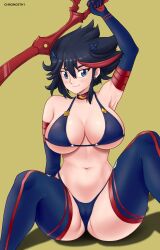 matoi ryuuko from deviantart by gummslime