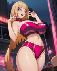 bimbo hinata from naruto by rocksolidart