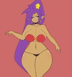 1girls 2019 animated big_breasts bikini blue_eyes breasts dancing female female_protagonist genie large_ass okioppai ponytail purple_hair shantae shantae_(character) smile smooth_skin tagme tan_skin thick_thighs wayforward wide_hips