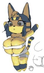 ankha from animal crossing by haramikarubi