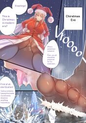 city fate/grand_order florence_nightingale_(fate) giantess nightingale nightingale_(fate/grand_order) saliva spit tempuru