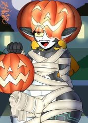 erection femboy halloween male midna mummy_costume rule_63 tagme trick_or_treat zaicomaster14