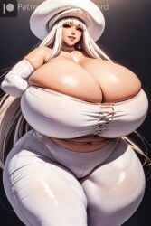 1girls ai_generated alternate_body_type alternate_breast_size alternate_costume belly big_belly big_breasts breasts breasts_bigger_than_head child_bearing_hips chubby cleavage curvaceous curves curvy curvy_body curvy_female curvy_figure curvy_hips female female_only ghast hi_res high_resolution highres hips hips_wider_than_shoulders hourglass_figure huge_breasts massive_breasts massive_thighs minecraft mojang red_eyes shiny_skin solo solo_female solo_focus stable_diffusion thick_thighs thicknesslord venus_body voluptuous voluptuous_female white_hair wide_hips