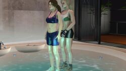 2girls 3d animated asphyxiation cassie_cage crossover death domination drowning eldaze female female_death female_only femdom killing lara_croft lara_croft_(survivor) light-skinned_female long_video longer_than_one_minute mortal_kombat mortal_kombat_11 no_sound ryona sfm source_filmmaker tagme tomb_raider video