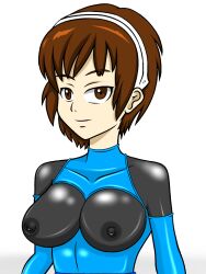 1girls bangs big_breasts black_bodysuit blue_bodysuit blue_elbow_gloves blue_gloves blue_latex blue_latex_armwear blue_latex_elbow_gloves bodysuit breasts brown_eyes brown_hair elbow_gloves erect_nipples erect_nipples_under_clothes erection erection_under_clothes female female_focus female_only gloves godzilla:_city_on_the_edge_of_battle godzilla:_monster_planet godzilla:_the_planet_eater godzilla_(series) headgear headwear latex latex_armwear latex_bodysuit latex_clothing latex_gloves latex_suit latex_thighhighs long_gloves nipples polygon_pictures rubber_suit short_hair skin_tight skin_tight_outfit skin_tight_suit skintight skintight_bodysuit skintight_clothing skintight_suit smile smiling solo solo_female solo_focus stray_123 toho toho_(film_company) white_background yuko_tani