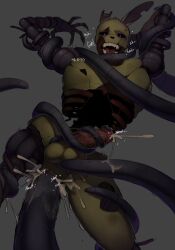 2boys anal_sex animatronic ass balls bara burntrap cum cum_in_ass cum_inside dick ejaculation erection fangs five_nights_at_freddy's five_nights_at_freddy's:_security_breach fnaf gay kato200_0 male male/male male_only moaning penetration purple_eyes rabbit robot springtrap springtrap_(fnaf) submissive_male tagme tentacle tentacle_sex the_blob_(fnaf) the_mimic_(fnaf)