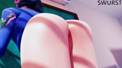 1boy 1girls 3d academy_d.va against_wall anal animated ass ass_focus black_hair blizzard_entertainment classroom cum cum_on_back cum_outside cum_shot d.va dat_ass doggy_style duo ejaculation female hana_song large_ass large_breasts male mp4 overwatch pale-skinned_female pale_skin pulling_out rough_sex school_uniform schoolgirl sex_from_behind sound swursterotic tagme thick_thighs twin_braids twintails veiny_penis video