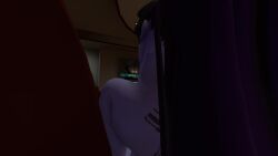 3d 3girls anal_vore animated anus big_ass d.va giantess hagisher living_butt_plug living_dildo masturbation medium_breasts overwatch size_difference small_breasts sound tagme tracer video vore widowmaker