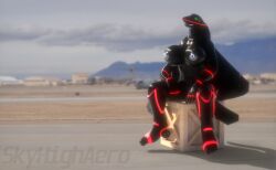 1girls 2022 3d aeromorph aircraft anthro big_breasts breasts female female_only genitals living_aircraft living_machine living_vehicle machine nipples original realistic shandra_(renthedragon) sitting skyhighaero solo sr-71 vehicle