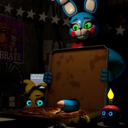 1boy 1boy1girl 1girl 1girls anthro anthro_only avian blue_eyes blue_skin bunny bunny_ears bunny_tail chicken cinema4d cinema_4d cock cupcake cupcake_(fnaf) desk dick female five_nights_at_freddy's five_nights_at_freddy's_2 food fur furry furry_only galliform gallus_(genus) green_eyes heart heart-shaped_pupils imminent_sex looking_at_penis male male/female neobear_entertainment neobear_entertainment_(artist) penis penis_out pizza pizza_box rabbit rabbit_ears rabbit_humanoid showing_penis toy_bonnie_(fnaf) toy_chica_(fnaf) yellow_skin