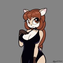 animated breast breasts doe_(alfa995) fur furry roe tagme yiff zedrin