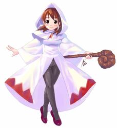 female female_only final_fantasy final_fantasy_iii human legs mizuki_gyokuran panties panties_under_pantyhose pantyhose refia solo underwear white_mage