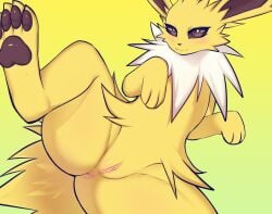 eeveelution female_pokemon jolteon nastycalamari pokemon pussy tagme