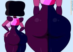 big_ass big_butt cartoon_network celebration garnet_(steven_universe) gem_(species) gem_fusion steven_universe tagme whalewarrior123z