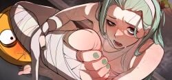1girls a.b.a canon_couple esmile female femdom foot_fetish guilty_gear horny husband_and_wife looking_at_viewer paracelsus pov pov_eye_contact pov_feet sweat sweatdrop sweating sweaty_body tape taped_legs toenail_polish