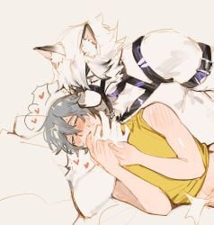 2boys gay hoyoverse tagme von_lycaon wise_(zenless_zone_zero) yaoi zenless_zone_zero