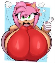 amy_rose anthro female furry furry_female green_eyes mrxrickyx sonic_(series) tagme