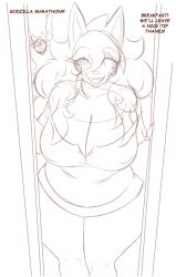 big_breasts breasts cleavage dewwydarts dewwydartz duet_(dewwydartz) female furry huge_breasts me mida_(dewwydartz) tag tagme thick_thighs wide_hips