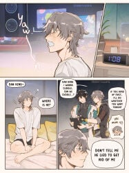2boys caelus_(honkai:_star_rail) dan_heng_(honkai:_star_rail) gay honkai:_star_rail hoyoverse tagme yaoi