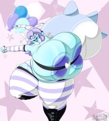 2026 anthro areola armwear balloon big_ass big_breasts big_butt big_tits blue_body blue_fur boots breasts busty_boy busty_boy_(lore) busty_male butt chubby_male cleavage clothed clothing clown digital_media_(artwork) eeveelution fat_ass female footwear fur furry furry_only gabe_(dreamingneonblack) generation_4_pokemon generation_6_pokemon hair hi_res huge_ass huge_breasts huge_butt huge_tits hybrid hyper hyper_breasts inflatable legwear looking_at_viewer male male_(lore) masterj291 nintendo overweight overweight_male pachirisu pink_background pokemon pokemon_(species) purple_hair shoes simple_background slightly_chubby slightly_chubby_female smile smiling_at_viewer solo sylveon thick_thighs thigh_highs