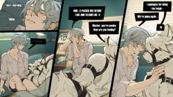 2boys gay hoyoverse tagme von_lycaon wise_(zenless_zone_zero) yaoi zenless_zone_zero