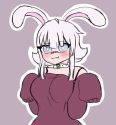 breasts bunny_ears evangelyne_(lewd_haru_) gacha gacha_club gacha_life
