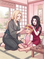 ai_generated crossdressing femdom feminization humiliation kurenai_yuhi naruto_(series) tsunade