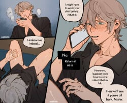 1boys gay hoyoverse tagme wise_(zenless_zone_zero) yaoi zenless_zone_zero