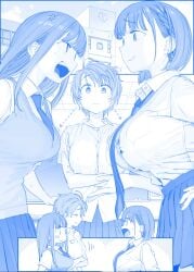 ai-chan's_sister_(tawawa) ai-chan_(tawawa) animated big_breasts breast_expansion breast_growth breasts_bigger_than_head competition discord_(app) edited_image getsuyoubi_no_tawawa himura_kiseki large_breasts liska massive_breasts nipples_visible_through_clothing sequence size_comparison tagme video volley-bu-chan_(tawawa)