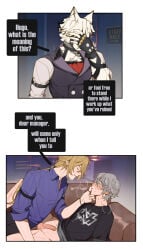 3boys gay hoyoverse hugo_vlad tagme von_lycaon wise_(zenless_zone_zero) yaoi zenless_zone_zero
