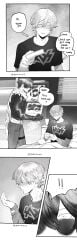 2boys gay hoyoverse lighter_(zenless_zone_zero) tagme wise_(zenless_zone_zero) yaoi zenless_zone_zero