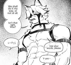 2boys gay hoyoverse tagme von_lycaon wise_(zenless_zone_zero) yaoi zenless_zone_zero