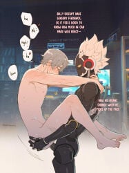 2boys billy_kid_(zenless_zone_zero) gay hoyoverse tagme wise_(zenless_zone_zero) zenless_zone_zero
