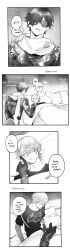 2boys gay hoyoverse lighter_(zenless_zone_zero) tagme wise_(zenless_zone_zero) yaoi zenless_zone_zero