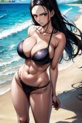 ai_generated bikini female female_only nico_robin one_piece rusher_ai_art