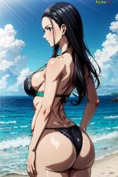 ai_generated bikini female female_only nico_robin one_piece rusher_ai_art